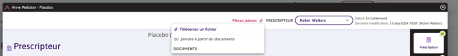 Un extrait de formulaire d'autorisation préalable affiche l'option Pièces jointes sélectionnée, où vous pouvez choisir de télécharger un fichier ou de le joindre à partir de documents.