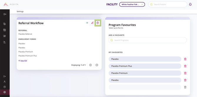 Users have the option to opt into or out of a referral workflow, depending on their needs.
