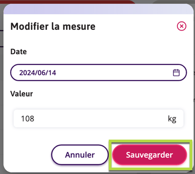 Le bouton Enregistrer est mis en évidence dans cette image.